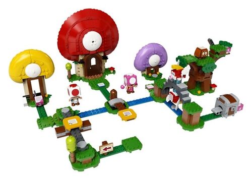 71368 Set de Expansión: Caza del Tesoro de Toad LEGO® SUPER MARIO?