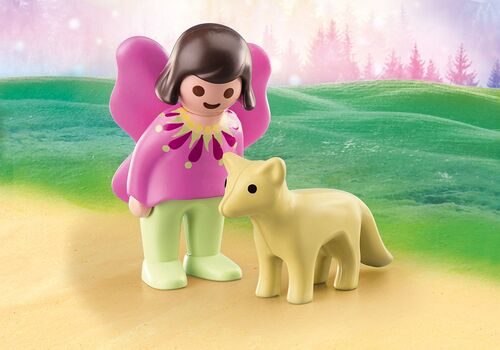 PLAYMOBIL - 1.2.3: HADA CON ZORRO