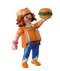 PLAYMOBIL 70478-8 COMIC WORLD BOX - MR FASTFOOD