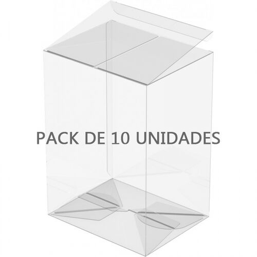 Pack 10 Fundas Protectoras para Figuras Funko Pop! 16,2cm x 11,8cm x 5cm