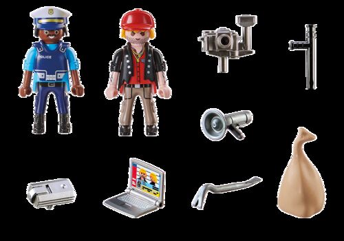 PLAYMOBIL 70498 STARTER PACK POLICÍA