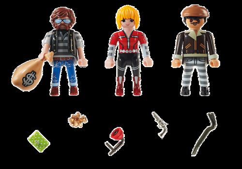 PLAYMOBIL - SET FIGURAS LADRONES