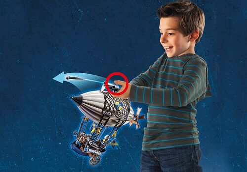 PLAYMOBIL - NOVELMORE: ZEPPELIN DE DARIO