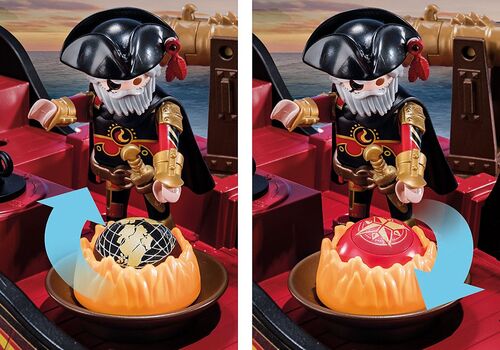 PLAYMOBIL - NOVELMORE: BARCO DE LOS BANDIDOS DE BURNHAM