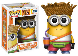 FK13426 Figura Mi villano favorito Pop! Movies Dave Turista