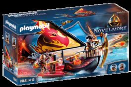 PLAYMOBIL - NOVELMORE: BARCO DE LOS BANDIDOS DE BURNHAM