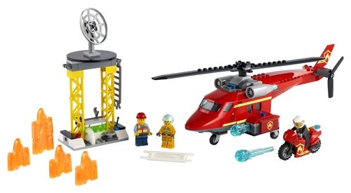 60281 Helicóptero de Rescate de Bomberos LEGO® CITY®