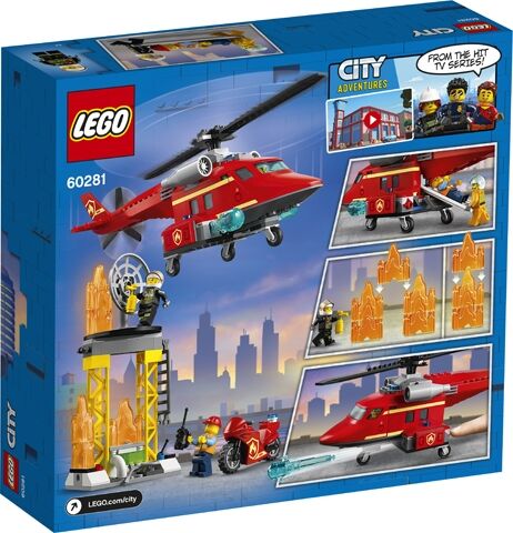 60281 Helicóptero de Rescate de Bomberos LEGO® CITY®