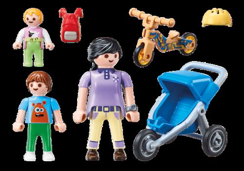 PLAYMOBIL - MAMÁ CON NIÑOS