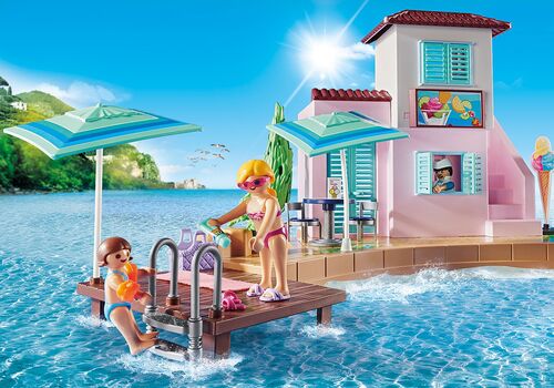 PLAYMOBIL - HELADERÍA EN EL PUERTO