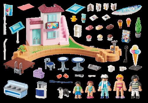 PLAYMOBIL - HELADERÍA EN EL PUERTO