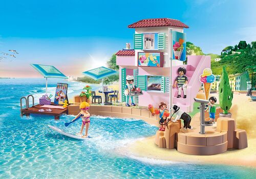 PLAYMOBIL - HELADERÍA EN EL PUERTO