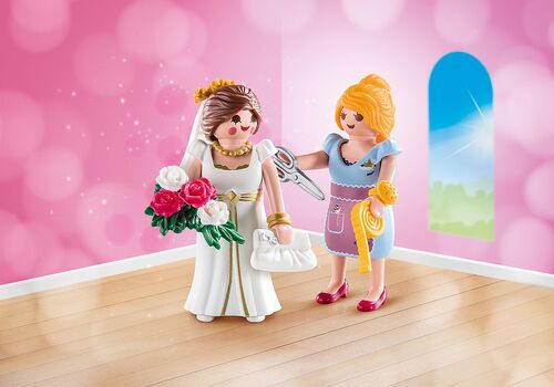 PLAYMOBIL - DUO PACK PRINCESA Y MODISTA
