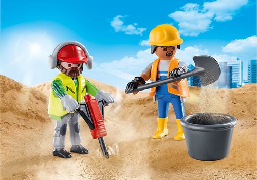 PLAYMOBIL ® 70272 DUO PACK OBREROS
