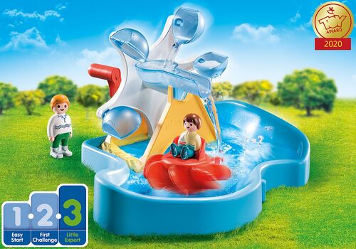 PLAYMOBIL ® 70268 1.2.3 CARRUSEL ACUÁTICO