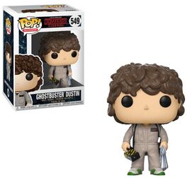 FK21484 Stranger Things POP! Television Figura Dustin Ghostbuster