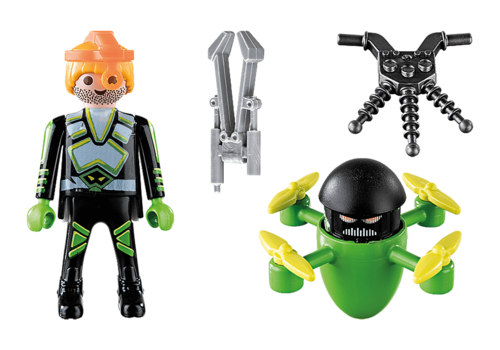 PLAYMOBIL - AGENTE CON DRON
