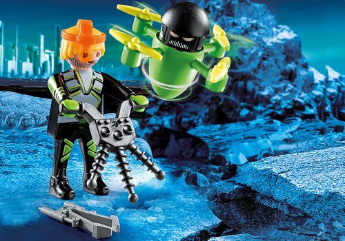 PLAYMOBIL - AGENTE CON DRON
