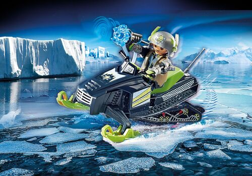 PLAYMOBIL - TOP AGENTS: REBELDES ÁRTICOS MOTO DE HIELO