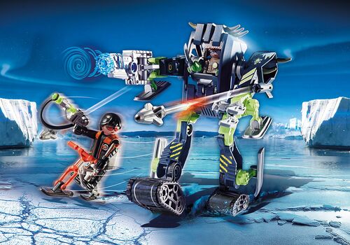 PLAYMOBIL - TOP AGENTS: REBELDES ÁRTICOS ROBOT DE HIELO