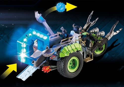 PLAYMOBIL - TOP AGENTS: REBELDES ÁRTICOS TRICICLO DE HIELO