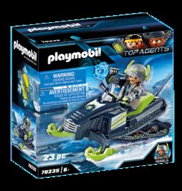 PLAYMOBIL - TOP AGENTS: REBELDES ÁRTICOS MOTO DE HIELO
