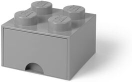 40051740 BRICK with 4 laces with drawer GRAY