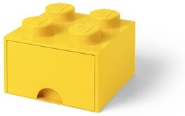 40051732 BRICK with 4 laces with drawer YELLOW