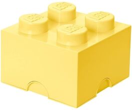 40031741 BRICK with 4 laces BABY YELLOW