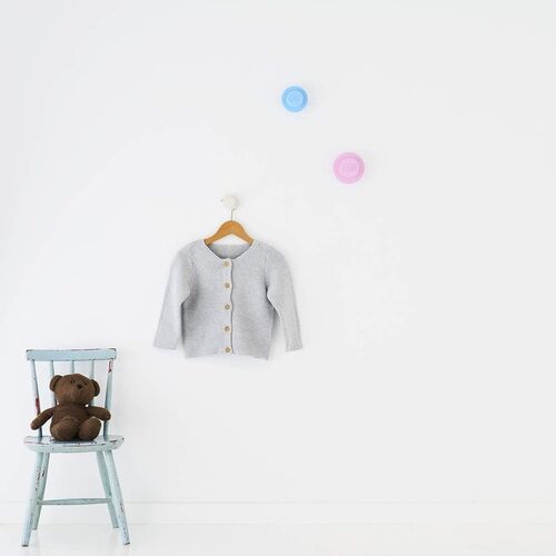 40161736 Wall Hangers (Light Blue, Baby Pink and White)