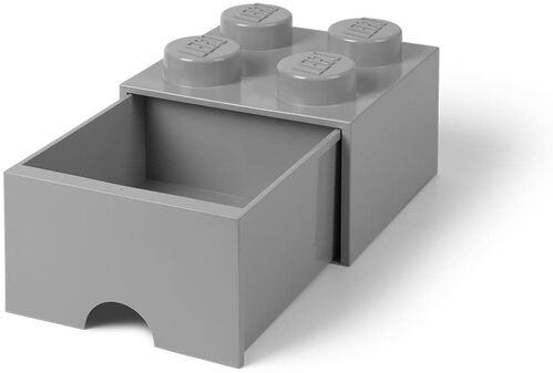 40051740 BRICK with 4 laces with drawer GRAY