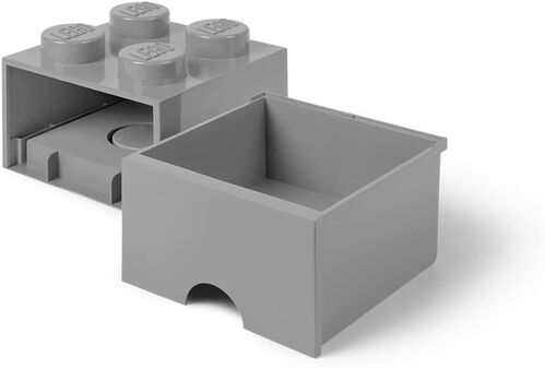 40051740 BRICK with 4 laces with drawer GRAY
