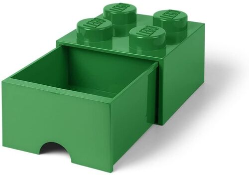 40051734 BRICK de 4 encajes con cajón VERDE