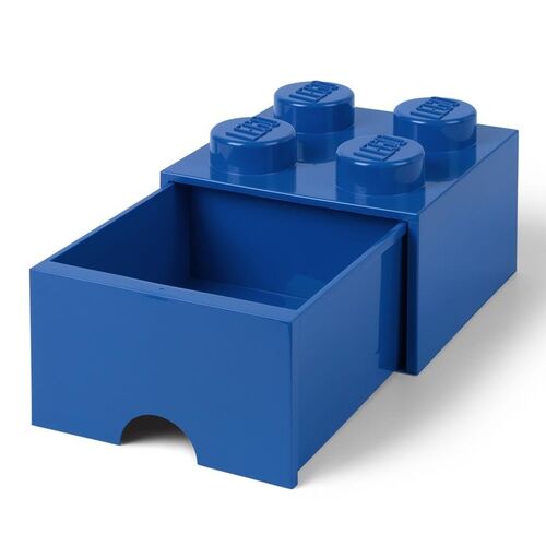40051731 BRICK with 4 laces with drawer BLUE