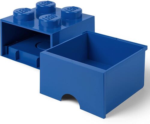 40051731 BRICK with 4 laces with drawer BLUE
