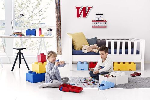 40051731 BRICK with 4 laces with drawer BLUE
