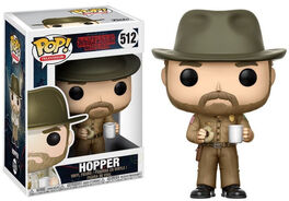 FK14425 Stranger Things POP! Television - Figura Hopper con donut