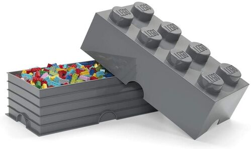 40041754 BRICK with 8 laces DARK GREY