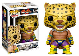 FK14479 Tekken Pop! Games - Figura Tekken King con capa - Exclusivo