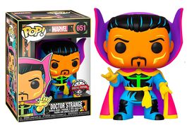 FUNKO POP! MARVEL BLACK LIGHT - DOCTOR STRANGE EXCLUSIVA