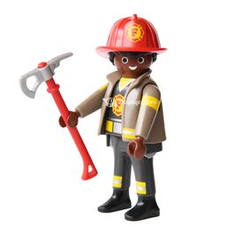 PLAYMOBIL 70565-6 SOBRE SORPRESA SERIE 19 NIÑOS - BOMBERO CON HACHA