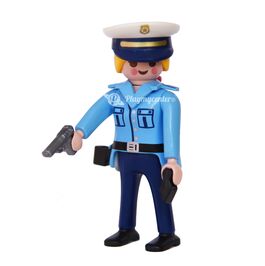 PLAYMOBIL 70566-7 FIGURES GIRLS SERIES 19 - POLICE WITH GUN