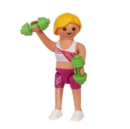 PLAYMOBIL 70566-5 SOBRE SORPRESA SERIE 19 NIÑAS - CHICA FITNESS