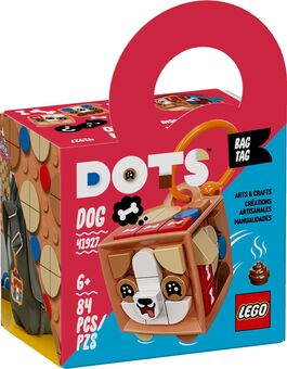 41927 Bag Tag Dog LEGO® DOTS?