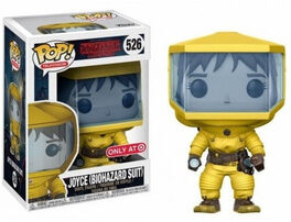 FUNKO POP! STRANGER THINGS - JOYCE CON TRAJE DE PROTECCIÓN EXCLUSIVO, REF: 20986, Nº526 (Unidad Única - No admite devolución, ver fotos reales del producto)