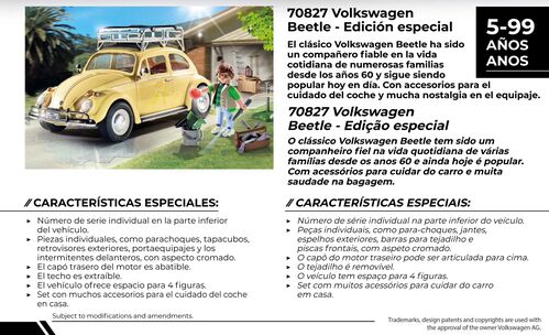 PLAYMOBIL - VOLKSWAGEN BEETLE EDICIÓN LIMITADA