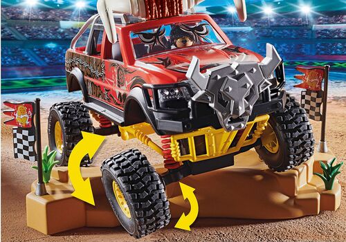 PLAYMOBIL ® 70549 ESPECTÁCULO ACROBÁTICO: CAMIÓN MONSTRUOSO TORO