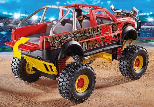 PLAYMOBIL ® 70549 ESPECTÁCULO ACROBÁTICO: CAMIÓN MONSTRUOSO TORO