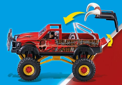 PLAYMOBIL ® 70549 ESPECTÁCULO ACROBÁTICO: CAMIÓN MONSTRUOSO TORO