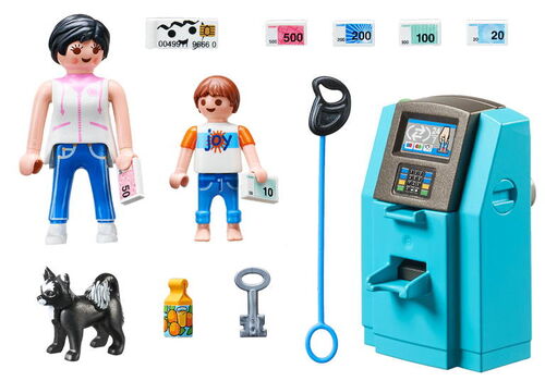 PLAYMOBIL ® 70439 TURISTAS CON CAJERO